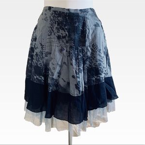 Lauren Vidal Grey + Black Skirt w Tulle Bottom